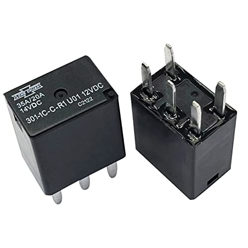Relais de commutation 12V 35A HFD2/005-S-L2-D relais latching automobile