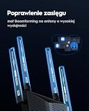 Cudy BE3600 WiFi 7 Gigabit Dwupasmowy Router, Anteny o Wysokim Zysku, Klienty I Serwer VPN, Kontrola W Chmurze, Aplikacja Cudy, WR3600