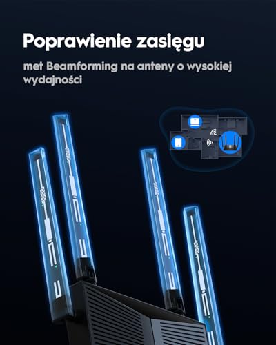 Image of Cudy BE3600 Dual-Band Wi-Fi 7 Router, 5X GbE, VPN Full, Mesh, WR3600