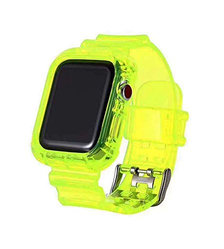 ユグドラシル Apple Watch ケース一体型クリアバンド