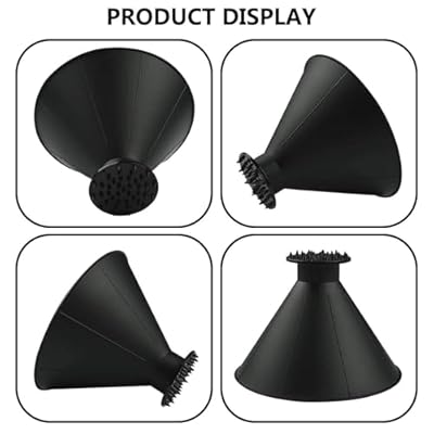 4 Pcs Ice Scrapers for Car Windshield, Magical Ice Snow Scrapers,Multifunctional Funnel Ice Scrapers for Car Windshield