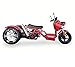 150CC Mean Dog Trike | 3-Wheel Motorcycle, ICEBEAR Ruckus PST150-19N, Featuring A Low Center of Gravity and Responsive Steering, Ample LEGROOM (Burgundy)