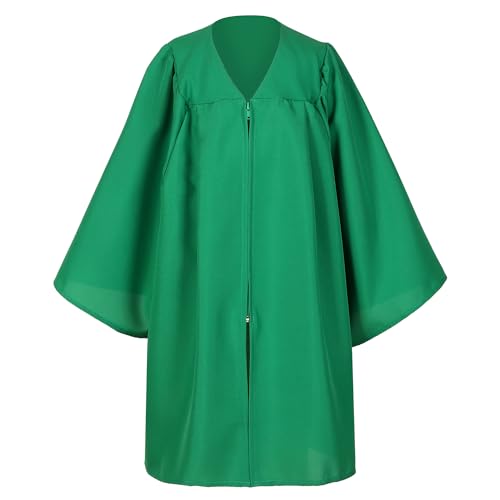 Gradwow Kindergarten Graduation Gown for Kids, Matte Preschool & Primary School Graduation Robe (Emerald Green, 33) by Gradwow - Used condition - US$9.90