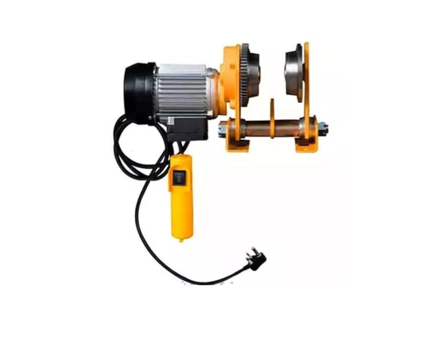 Nutronics® HT-1TON Electric Trolley Hoist for Lifting, Minimum Load Capacity of 1000 KG (1Ton) Maximum Weight Supported Power 60 W with Wired Control Machine-image-27