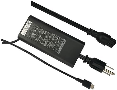 Dell Laptop Charger 65W Watt USB Type C AC Power Adapter Include Power Cord for Dell Latitude 3340 3440 3540 5340 5440 5540 7340 7440 7640 9440 2in1 — view 3