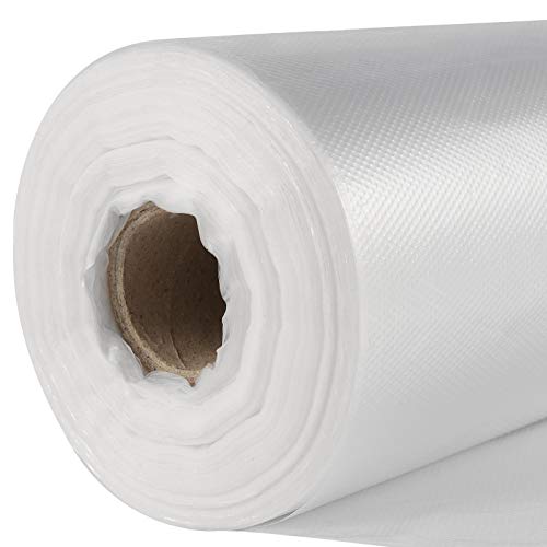 Image of 1000 Count 10 x 14 Inches Plastic Produce Bags, Clear Plastic Produce Bag Roll for Bread, Fruits, Vegetable, Kitchen, 500 Bags x 2 Rolls