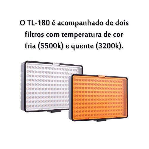 Greika ILUMINADOR LED PARA CAMERAS FOTOGRAFICAS 180 LEDS TL-180S
