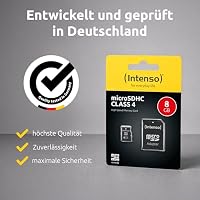 Intenso microSDHC 8GB Class 4 Speicherkarte inkl. SD-Adapter, schwarz – Ansicht 6
