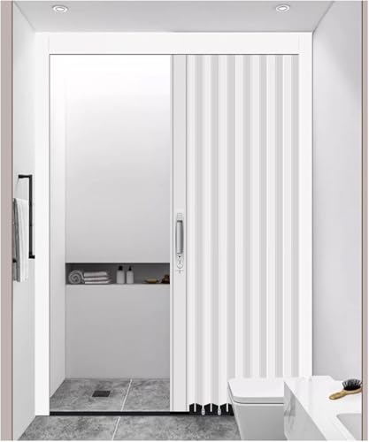 Portes d'intimité verrouillables en accordéon pour sécuriser votre pièce - 2