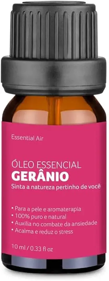 Óleo Essencial de Gerânio Relaxar 10ml Multilaser Saúde - HC125