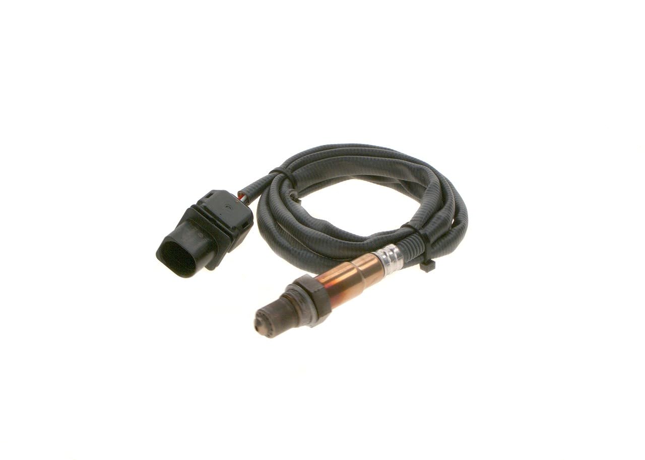 BOSCH 0258017098 Lambda Sensor Oxygen 5 Circuits 1400mm Overall Length Fits BMW