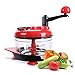AIPING 2 l akcesoria kuchenne ręczny robot kuchenny blender kruszarka do ziemniaków mielone mięso maszynka do mielenia mięsa młynek ręczny mikser do warzyw krajalnica AIPING (kolor: czerwony)