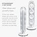Harman Kardon SoundSticks 5 2.1-Channel Bluetooth Speaker with HDMI - White - 3-Way Speaker Design with Multicolor Light Show - Music Streaming & Auracast Multi-Speaker Connection