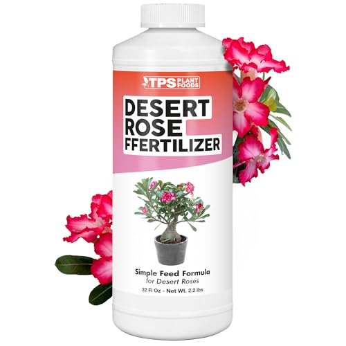 Desert Rose Fertilizer – Liquid Plant Food for More Blooms, Strong Caudex Growth & Healthy Root