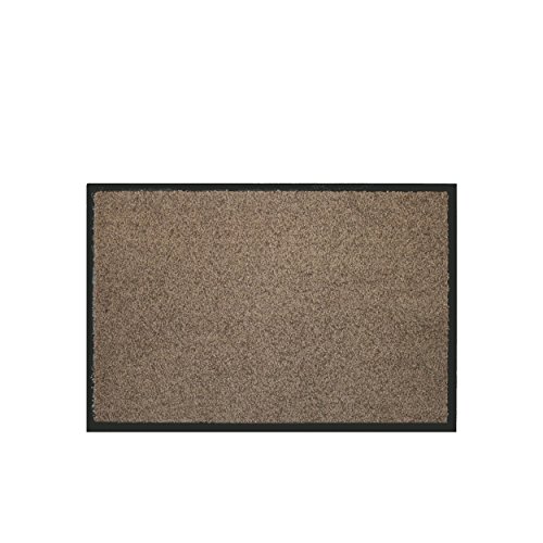 Testrut 274536 - Felpudo, 60 x 40 cm, Color Chocolate y Gris