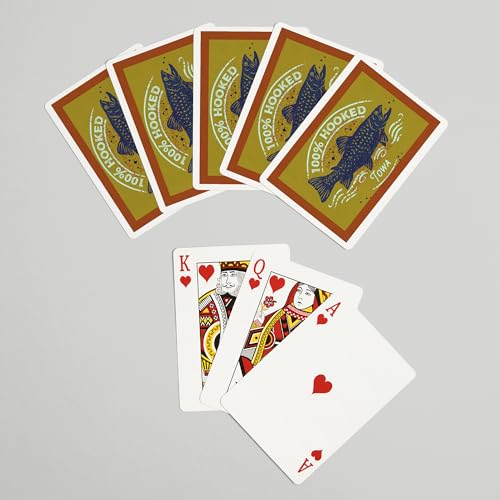 Baraja de Poker Iowa Lake Life 52 Cartas Tamaño Poker miniatura 7