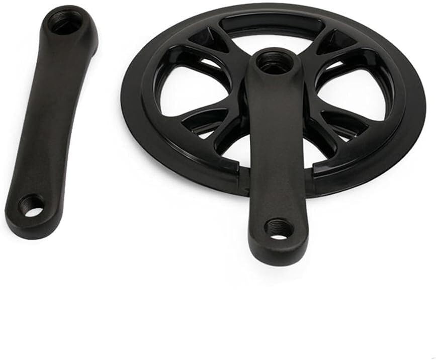 guarnitura bici, pedivella, guarnitura guarnitura bicicletta singola velocità 48T set guarnitura bicicletta elettrica pieghevole lega di alluminio 152mm copertura in plastica galvanica parte bici 01