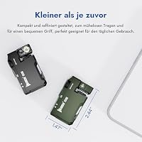 WUBEN G5 Taschenlampe LED Aufladbar, Mini EDC Taschenlampe Klein – Ansicht 3