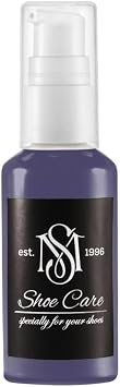 Leather Balm - NCS S 6020-R60B Ebony Indigo - Softening Shoe Conditioner & Color Reviver for Smooth Leather Goods by MAVI STEP - 0.85 fl oz / 25 ml