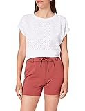 nachhaltige Short ONLY Damen ONLPOPTRASH Life Easy PNT NOOS Short, Apple Butter, XL