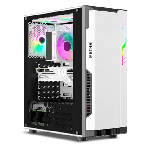 Image of METHEI High Performance Gaming PC | Core i5 14400F | NVIDIA RTX 5060 8GB | 32GB RAM DDR4 | 1TB Nvme SSD | 5G WiFi + Bluetooth | RGB Gaming Desktop | Windows 11 Ready