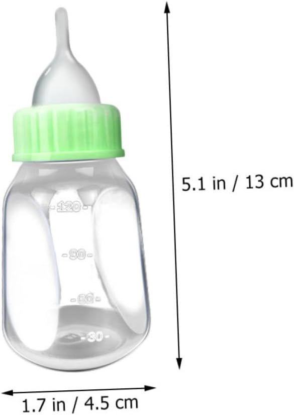 Yardwe 1Set Pet Feeder Kit of Pacifier Feeding Bottles for Kittens and Puppies Portable Lightweight Design for Pets Easy to Use Pet Nursing