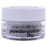 Cuccio Silver with Rainbow Mica Dip-Puder, 14 g