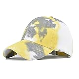 Herren Kappe Hut Verstellbare Baseballkappe Für Den Außenbereich Mode Graffiti Unisex Krawattengefärbte Verstellbare Kappe Sport Sonnenschutz Snapback Hip-Hop-Hut-C13_Anstellbar