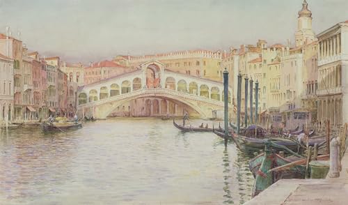 Art Portrait le pont du Rialto Walter Tyndale reproduction haut de gamme toile