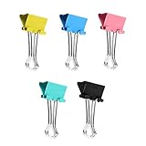 💝 【Paquete】: 80 piezas, vienen con 5 colores, 10 azules, 10 amarillos, 10 verdes, 10 rosas, 40 negros.