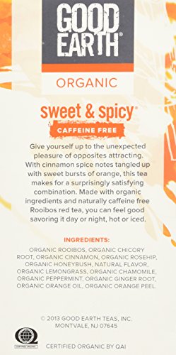 Good Earth Dcf Sweet & Spicy Herbal Tea - 3 Pack #TOP1