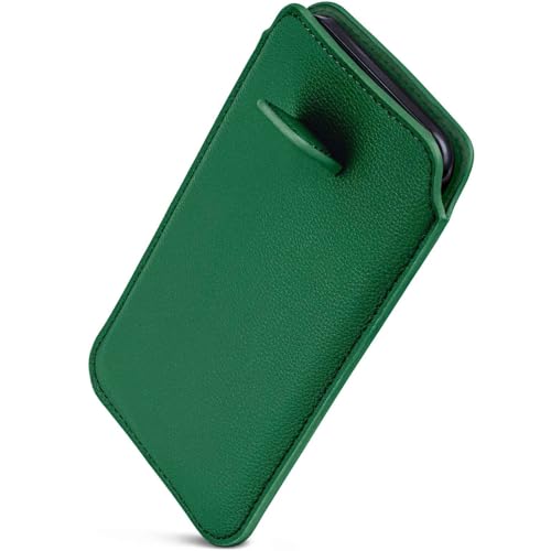 Housse Honor Magic V3 étui protection cuir synthétique ONEFLOW Liberty Case vert