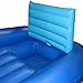 SOLSTICE Inflatable Pool Lounger Float for Relaxation – Raft for Group Pool, Beach & Lake Use, Cooler Couch, Blue