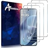 Anoowkoa 3 Pezzi Pellicola Protettiva per Motorola Moto G17/Moto G05/G15/E15/G15 Power Vetro Temperato Pellicola Schermo Intero Trasparente Compatibile con Moto G17