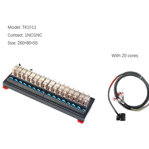 Module de relais 16 voies 24VDC TK1611 pour commande PLC et automatisme - 2