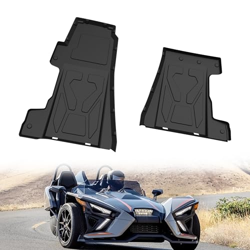 VEISUTOR TPE Floor Mats for Slingshot, All Weather Protection Floor Liner Slush Mats for Polaris Slingshot LE R S SL SLR 2020-2022 Accessories, Replace #2889323