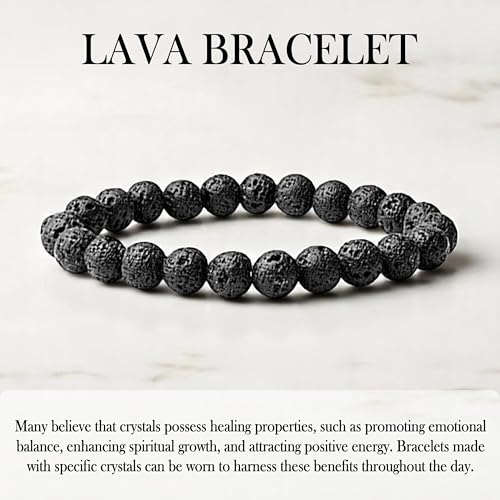Image of Certified Crystal Bracelet | 8mm Beads | Stretchable Healing Bracelet | Bracelets for Men and Women |