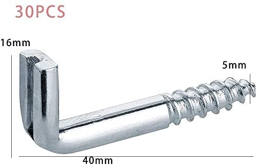 Sunnysam Ganci a vite con fessura, zincati tramite...