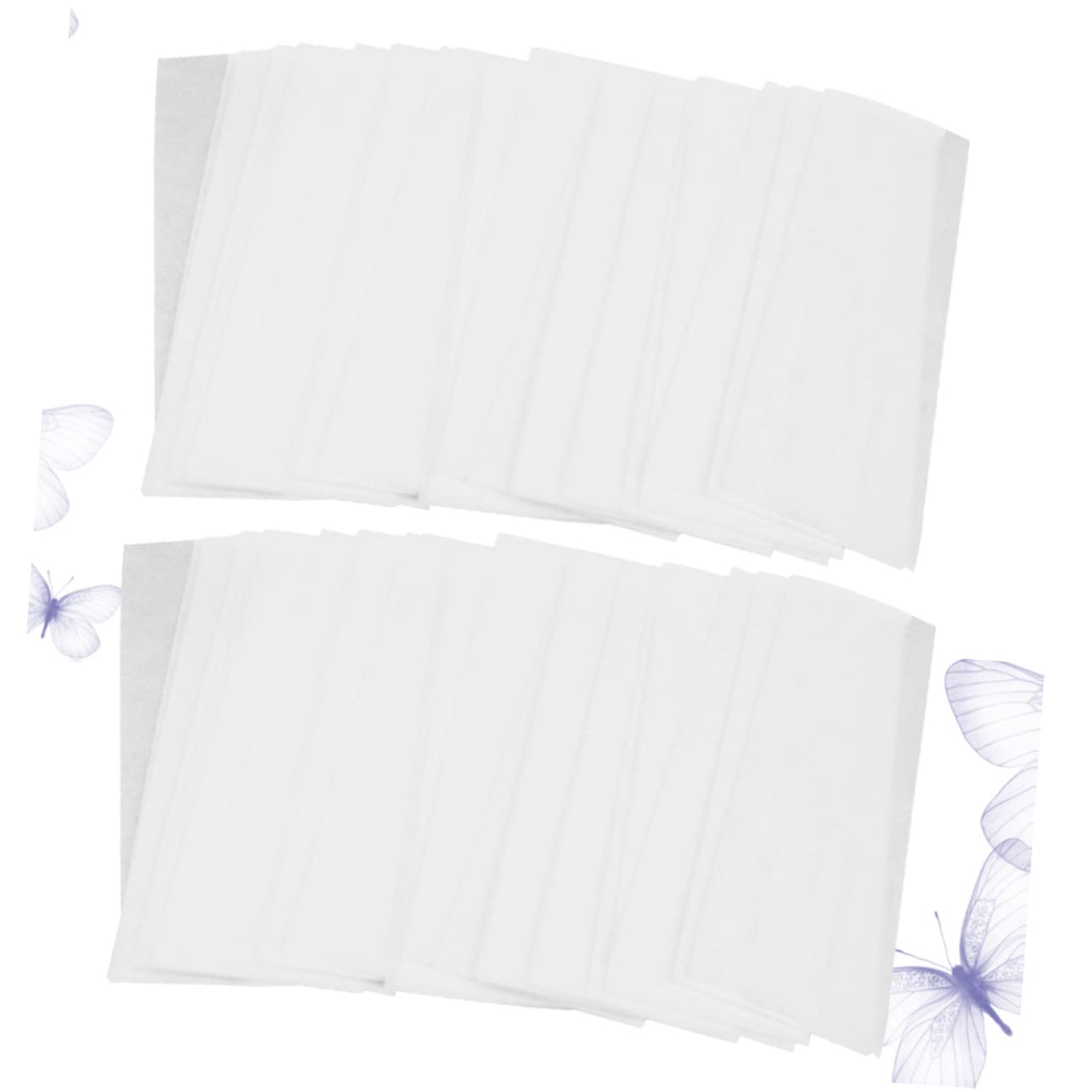2bag Professional Depilatory Strips Bag Thickened Paper Strips for Hair Removal Wax for Men Women Home Salon
