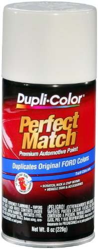 Image of Dupli-Color (EBFM03847-6 PK) Pure White Ford Exact-Match Automotive Paint - 8 oz. Aerosol, (Case of 6)