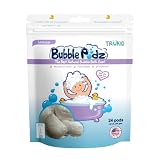 TruKid Bubble Podz Bubble Bath for Baby & Kids, Gentle Refreshing Bath Bomb for Sensitive Skin, pH B