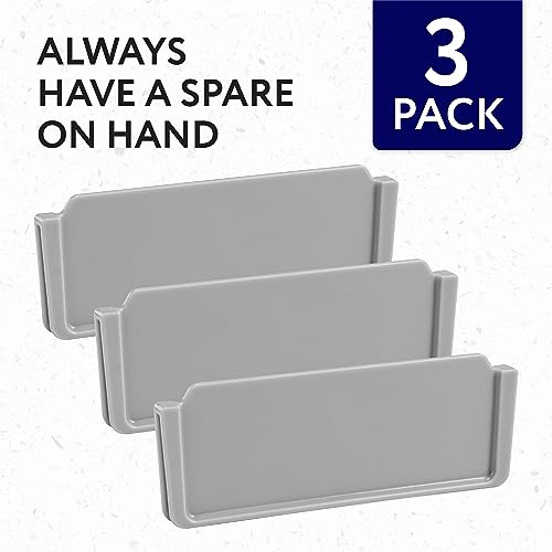 IMPRESA Pack of 3 Lunch Box Divider Inserts Compatible with Bentgo Fresh & Pop Models Tray Dividers - Meal Prep Organizers & Portion Control - Food Grade Plastic, Microwave Oven & Dishwasher Safe