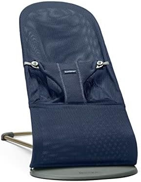 BabyBjörn Bouncer Bliss, Dark grey frame, Mesh, Anthracite