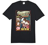 Disney Gravity Falls Trust No One Scared Dipper & Mabel Comfort Colors Adult Heavyweight T-Shirt