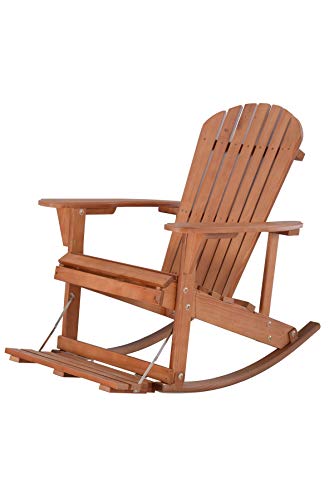 Wunlimited Sw2007Wn-R Adirondack Rocking Chair, Walnut #TOP27