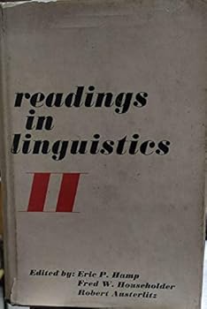 Hardcover Readings in linguistics II Book