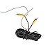 Fontic 10M 32FT RCA with Trigger Cable Car RCA Video Extension Cable for Auto Backup Camera Monitor Rear View Parking System with Detection Wire Reverse Trigger Lead for GPS Navigation
