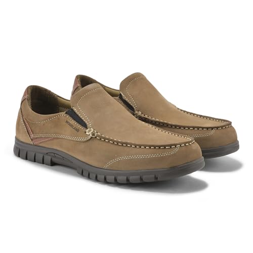 Image of Woodland Men's Leather Casual Shoes