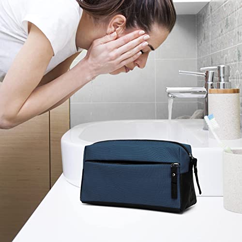 Toiletry Bag,Buyagain Toiletry Travel Bathroom Bag Waterproof Cosmetic Make Up Pouch Dopp Kit For Men Or Women, Denim Blue #TOP7