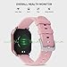 Fullmosa Smart Watch Mujer,Relojes Inteligentes Mujer Rosa para Android e iOS,Pulsera Actividad...